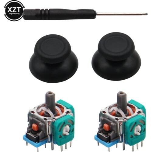 3D Analog Joystick Sensor Module Potentiometer & Thumb Stick for Sony PlayStation 4 PS4 Pro Slim Controller Repair Parts