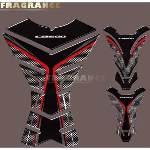 3D Rubber Sticker Motorcycle Emblem Badge Decal Tank FOR Honda CB500 CBR500R CB500F CB500X CB 500 R/F/X