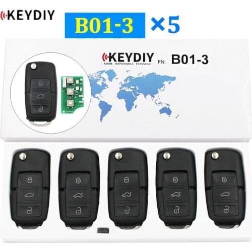 5Pcs/Lot KD900 KD900+ URG200 KD200 KD-X2 Mini KD Remote Control 3 Button B5 Style Remote Key Universal Remote B-Series B01-3