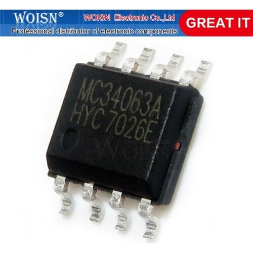 5pcs/lot MC34063A MC34063 34063 SOP-8 In Stock