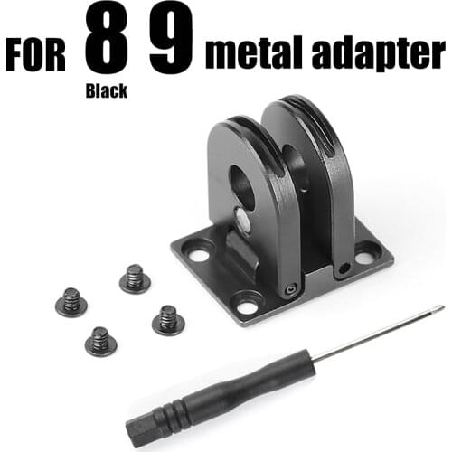 Action Caemra Accessories Aluminum alloy Tripod Mount Adapter for Gopro Hero 9/8/Max Action Camera Gopro 9 metal adapter Base
