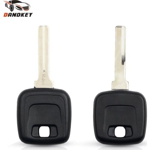 Dandkey Transponder Key Case For VOLVO S40 V40 850 960 C70 S70 V7 D30 XC70 XC60 Without Chip Replacement Car Key Shell Case
