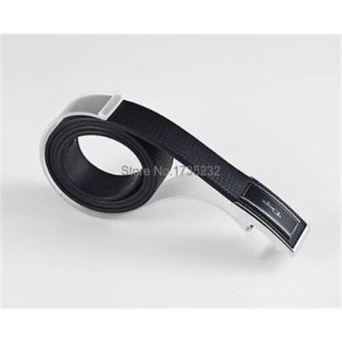 Acrylic belt presentation display rack waistband display holder Single belt Display Props rack standing