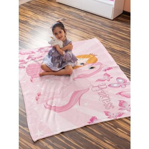 Princess Fleece Blanket,Soft Blanket For Beds,Bed Cover,Shawl Blanket,Cover For Accessory,Home Decor