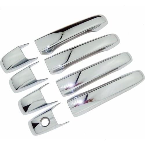For Jeep Grand Cherokee 2011-2015 Car Styling Chrome Side Door Handle Cover Trim
