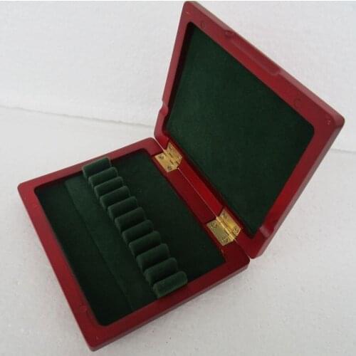 Beautiful Wooden oboe reed case hold 10 pcs reeds Strong