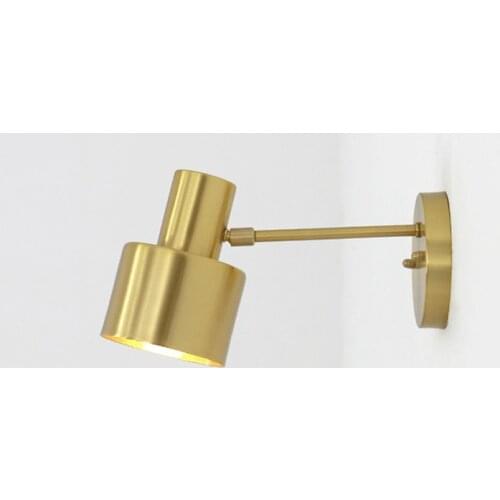 Northern Europe Creative light Color Macaron Corridor single-end The study Bedroom Art machine head Wall lamp Round Multicolor