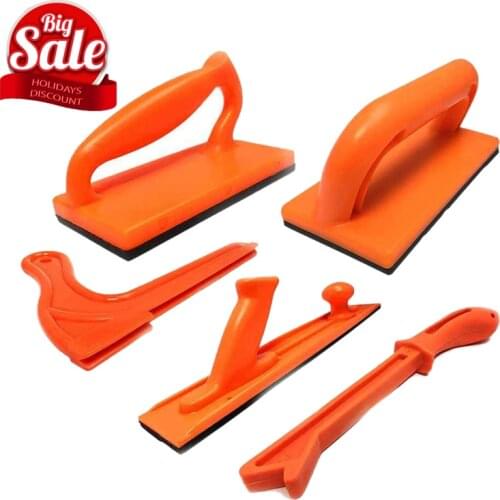 Woodworking Tools 5 Sets Of Plastic Table Saw Pusher Push Block And Stick Package for use on routers, jointers and table saws