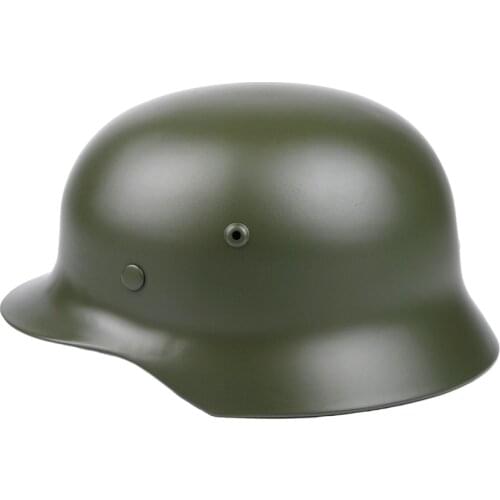 WW2 GERMAN ELITE WH ARMY M35 M1935 STEEL HELMET GREEN