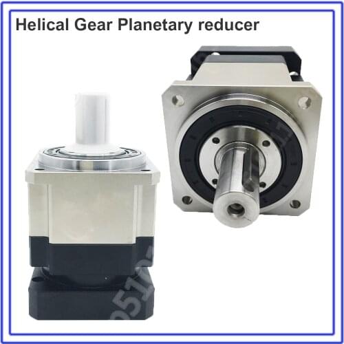 Planetary Gearbox for NEMA34 90mm 750W 1KW AC Servo Motor Robot 15:1 Helical Planetary Ratio 15 Reducer Gearbox 19mm