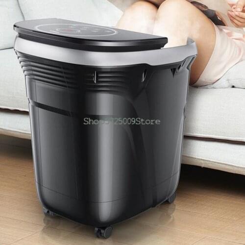 Full Automatic Foot Bath Foot Basin Electric Heating Steam Bubble Foot Artifact Foot Massage Deep Barrel Over The Leg Over The K