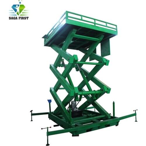 Qingdao Sinofirst Stationary Hydraulic Scissor Car Lift