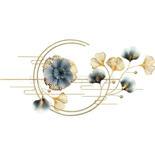 Light luxury wall hanging background wall decoration wall decoration bedroom restaurant creative wall pendant Decoration