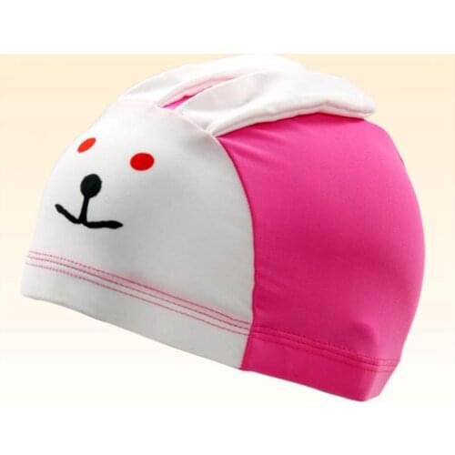 Summer Swimming Caps Cartoon Animal Shape Anti-slip Hat For Children Kids Headwear Swimming Equipment Kids Children Gift