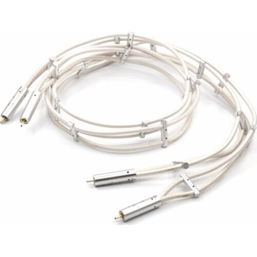 1pair Hi Fi audio CD amplitier RCA interconnect Extension Cable