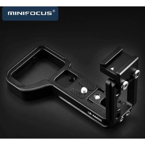 6600 Quick Release Plate L Type Bracket Extension Telescopic adjustment for Sony a6600 Camera extendable Vlog Vertical Plate