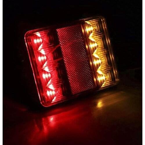 Car Truck LED Rear Tail Light Warning Lights Waterproof UTE S9S9 Tailight Rear For Trailer Caravans Lamp W9E3
