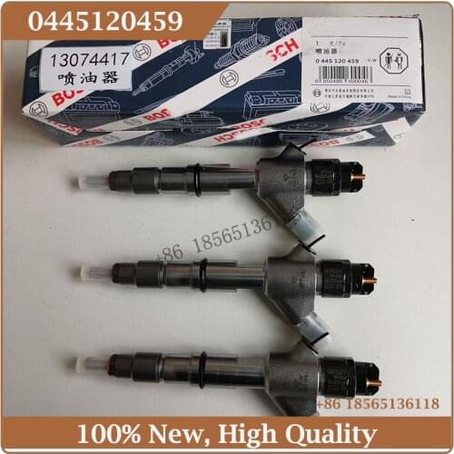 Free Shipping 6PCS 0445120459 Diesel Injector 13074417 For Fuel Injector Weichai Power DLLA146P2563