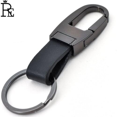 Men leather keychain metal car keyring key holder functional tool key accessories chaveiro innovative keychains jewelry J40