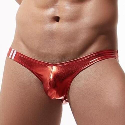 CIOKICX Men's Leather Briefs