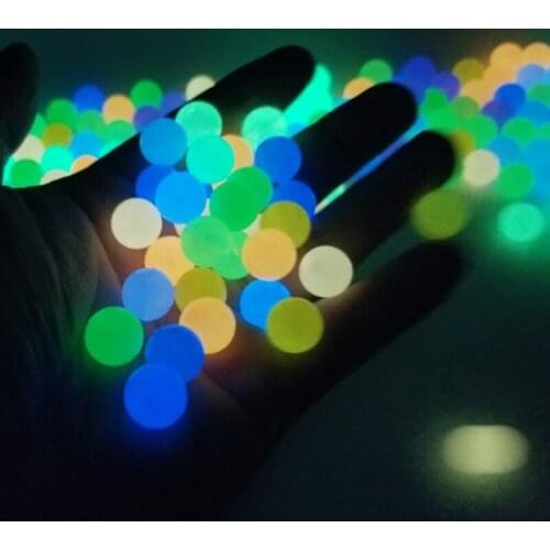 1 SET DIY Simulation Stone/Bead /Candy Glow In The Dark Toys for Kids Bedroom Christmas Birthday Gift 100 g