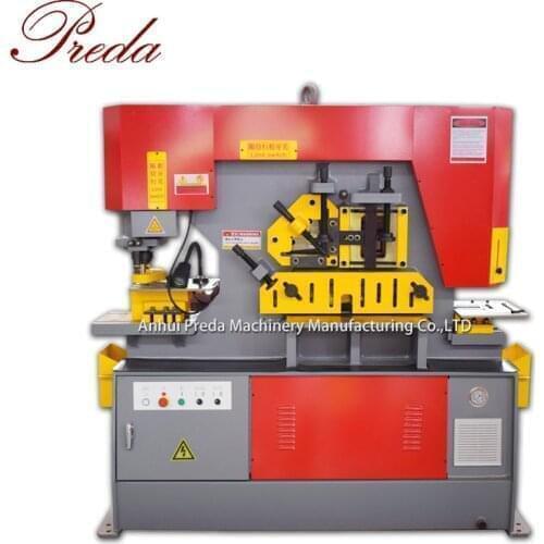 China supplier iron hydraulic punching shearing machine on sale