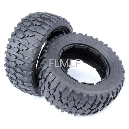 Crushed Stone or Off-road Wheel Tires Skin Kit Fit for 1/5 Losi 5ive-t Rovan LT King Motor X2 Truck Parts
