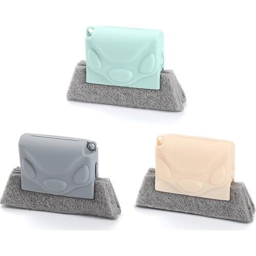 Creative Window Groove Cleaning Cloth Window Cleaning Brush Windows Slot Cleaner Brush Clean Window Slot Clean Tool Accessories