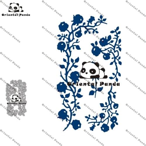 New Dies Beautiful frame Metal A long vineDies photo album cutting dies Scrapbooking Stencil stamps and dies metal cutting