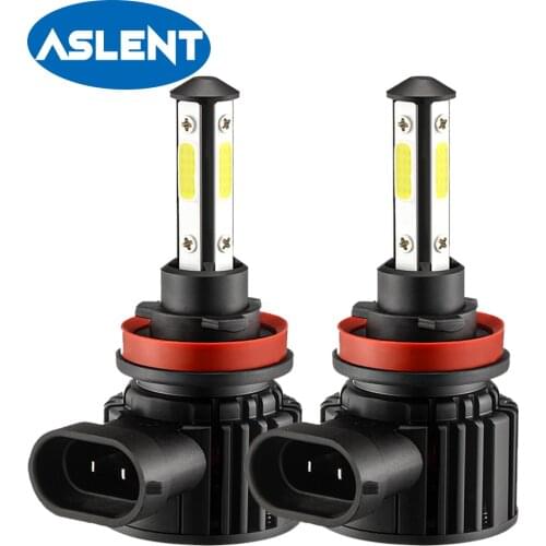 Upgrade F8 3D LED Headlight H7 360 Degree H11 H8 HB3 9005 HB4 9006 LED Auto Lamp Car Head Fog Light Bulbs 12V White 6000K 8000K