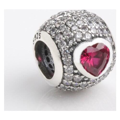 Authentic 925 Sterling Silver Beads New Creative And Charming Heart Beads Fit Original Pandora Bracelet For Women Diy Jewelry