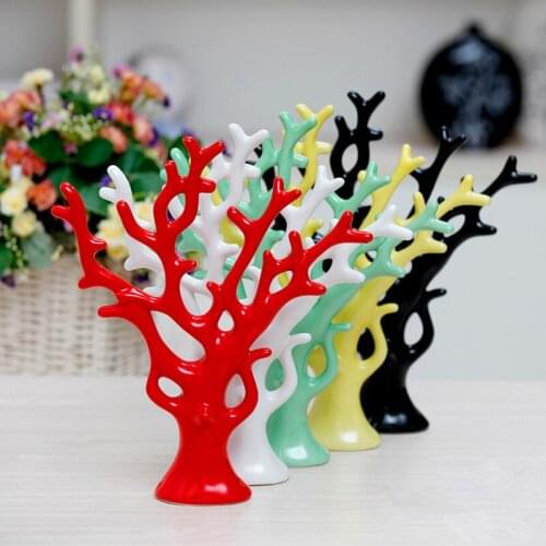 Factory direct wholesale 5PC set No duplicate colors art craft Fashion wedding gift furnishings decoration home ceramic crafts