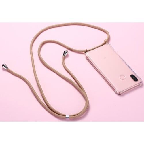 Strap Cord Chain Phone Tape Necklace Lanyard Mobile Phone Case for Carry to Hang For XIAOMI MI Redmi 3 5 6 7 8 9 A3 9T K20 6A A2