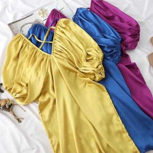 Прямые летние платья SexeMara China At AliExpress