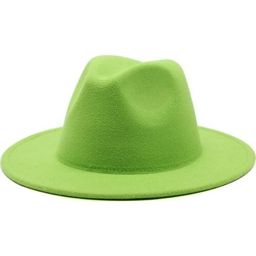 New men sombrero bowler church trilby hats for women Gorra Mujer chapeau femme Vintage fashionable black top felt fedora hat