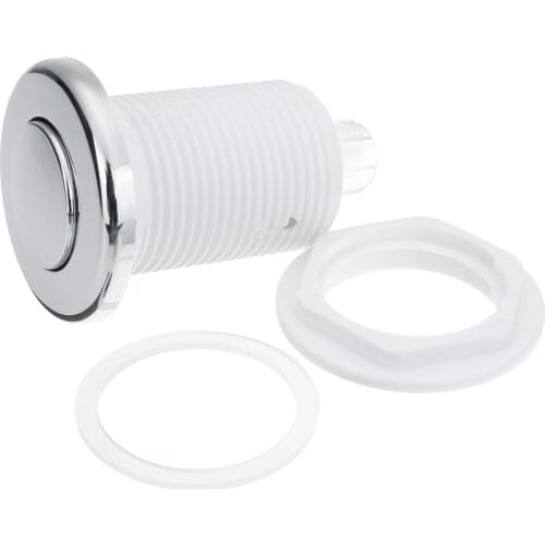 1Pcs 32mm On Off Push Air Switch Button For Bathtub Spa Waste Garbage Disposal Whirlpool Pneumatic Switch