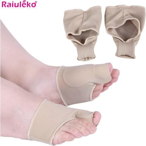 2pcs=1Pair Feet Bone Thumb Adjuster Toe Separator Toes Valgus Corrector Toe Separator Pedicure Socks Pain Relief Bunion Device