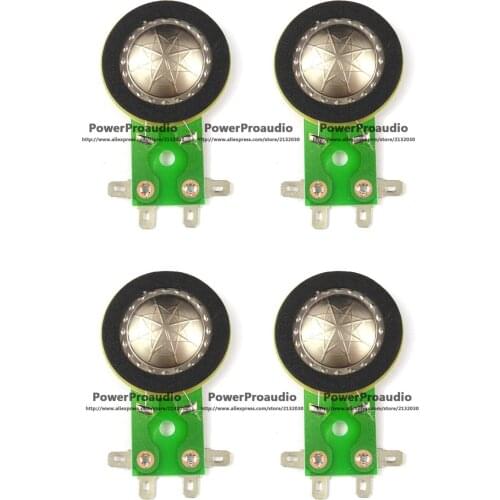 4pcs of 8 ohm Diaphragm 25.5mm 25.4mm (1") horn voice coil