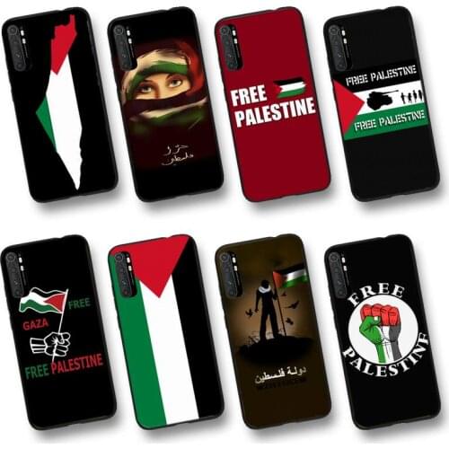 Free Palestine Flag Phone Case For Xiaomi 8 8lite 9t Se 10 10pro Note2 3 10lite MIX2 S MAX2 3 F1 A1 2 Cc9pro