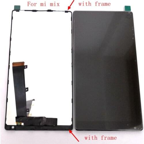 For Xiaomi mi Mix mimix Lcd Screen Display Touch Glass DIgitizer WIth Frame Full Replace mix 1 lcd Full set