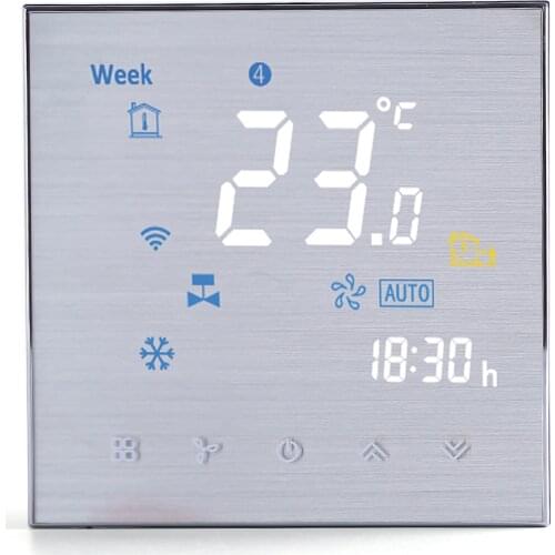 Wifi Voice Intelligent Temperature Controller Room Thermostat Digital Programmable Controller for Air Conditione Four Pipe