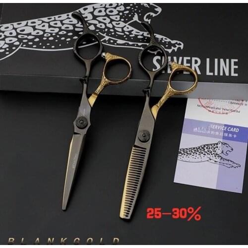 6.0 Professional Hair Cutting Scissors Hairdresser Kits Japanese Hairdressing Scissors Hot Hair Shears for Barber Scissors Japan