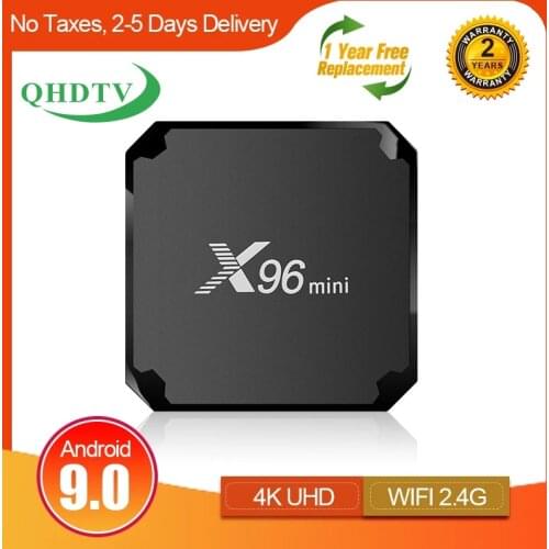 X96mini TV Box Android 9.0 2020 Amlogic S905w Quad-Core FULL HD 2.4GHz WIFI TV BOX 4K Media player Android Set Top Box X96 Mini