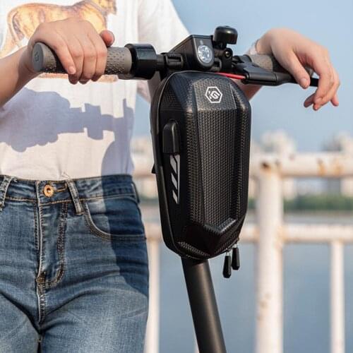 Universal Electric Scooter Headstock EVA Hard Shell folding bicycles bags Scooter Handlebar Bag Hard Shell Front Hanging Bag