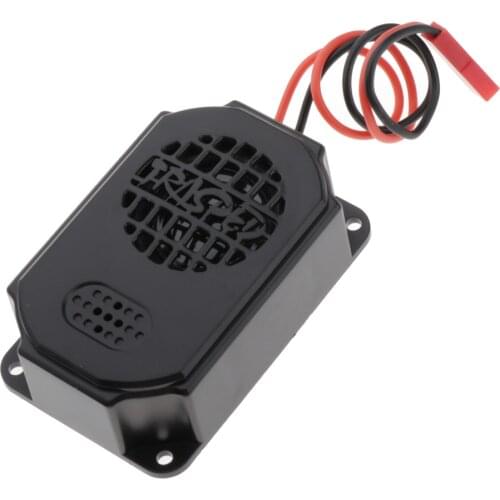 1/10 RC Model Car Military Vehicle Spare Parts, Engine Generation Sound Loudspeaker