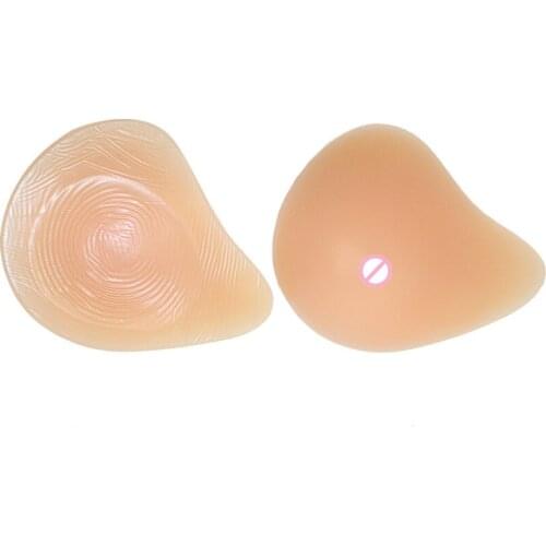 180g/pcs New Spiral Fake Breast Silicone Chest Pad After Surgery Women Postoperative Rehabilitation Pseudo Chest Forms Care