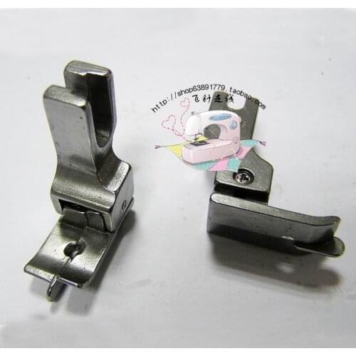 2pcs Industrial sewing machine parts presser foot flat car sewing machine high and low pressure foot all steel