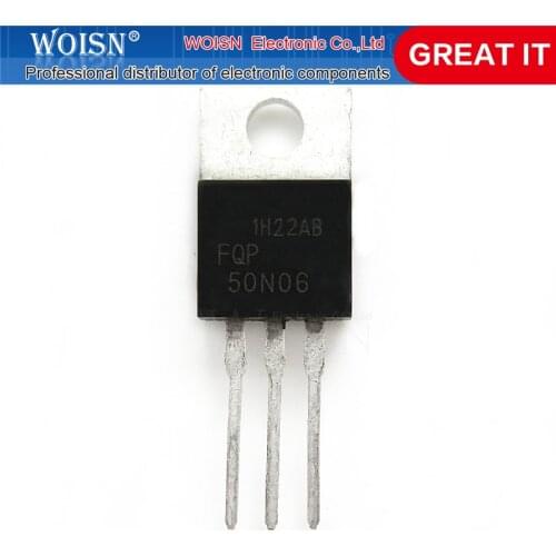 5PCS FQP30N06 FQP50N06 STP55NF06 STP65NF06 STP75NF75 LM317T IRF3205 Transistor TO-220 TO220 30N06 50N06 55NF06 65NF06 75NF75