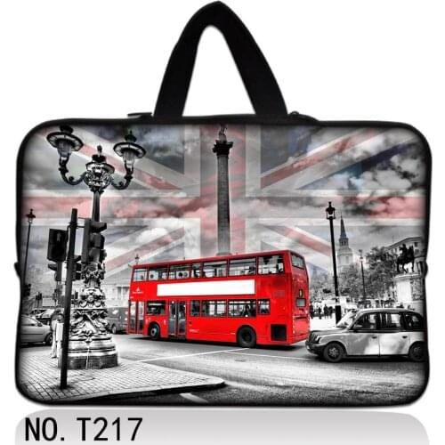 London Bus Sleeve For iPad Chuwi Lenovo Huawei 11.6 Laptop Case 13.3 13 12 10 14 15 17 Notebook Bags Sleeve 10.2 Tablet Cover
