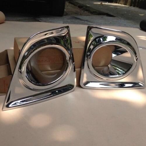 For Toyota Corolla 2014 to 2016 Fog Lights Cover Trim Front FogLights Lamp Garnish Frame Decoration Car-styling Accessories